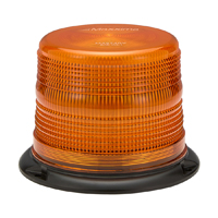 Warning Beacon Amber LED, Class 1, 4.6″ Tall, 12-48VDC Multi-Voltage